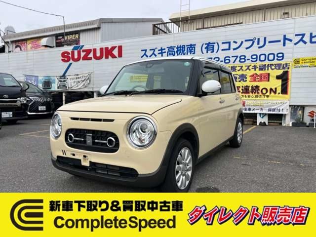 人気のラパンこの色でLCが設定ないので可愛いLC顔に交換しました是非!程度良好全方位モニター&...