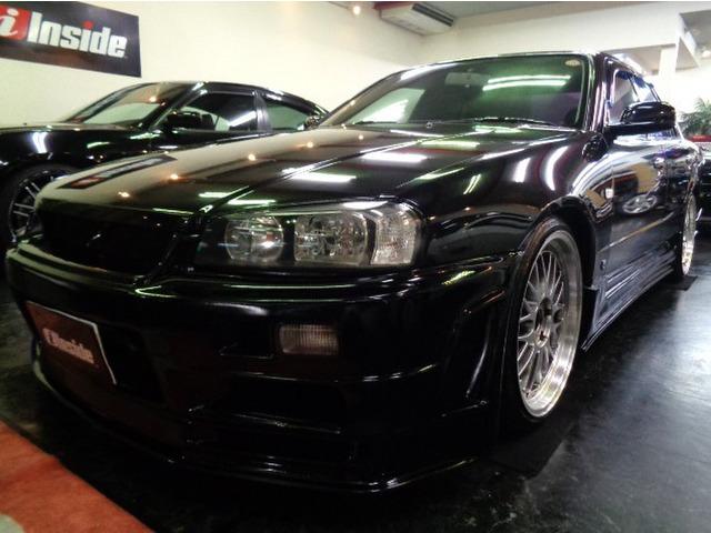 R34GTRVスペックNISMO仕様フルエアロ4DセダンボディRB20DENEO6エンジン純正...
