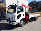 ユニック4段 ラジコン フックイン 荷台寸法L550cmxW212cmxH40cm 床アピトン...
