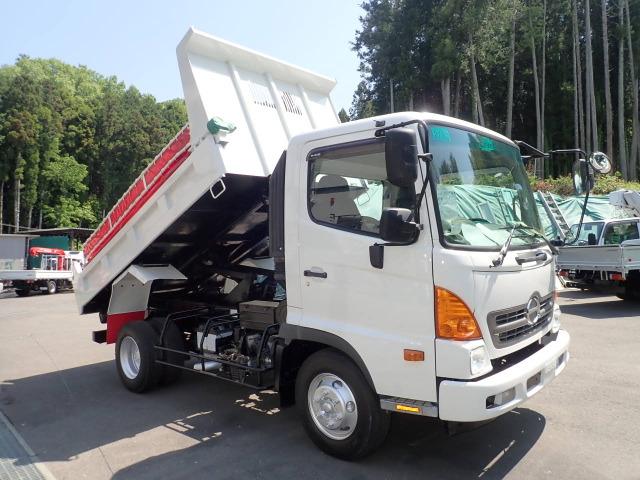 中型ダンプ☆4tダンプ☆リヤダンプ☆極東ダンプ☆中古ダンプ☆ヒノ デュトロ 3.6t積 電動コ...