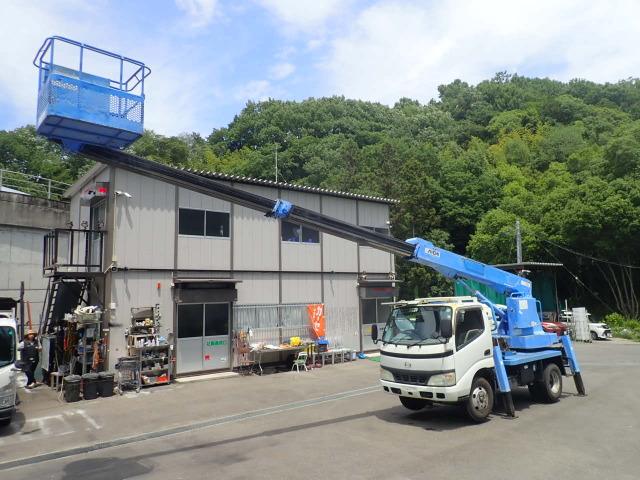 12m(11.9m)の高所作業車、入荷いたしました!中古高所作業車 11.9m アイチ SS1...