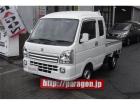 スズキスーパーキャリィXLEDヘッドライト、デュアルカメラブレーキサポート搭載車!4速オートマ...