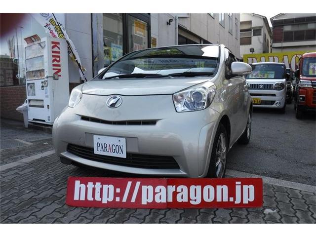 またまた入庫、トヨタIQ100G!4人乗り!スマートキー、電動格納ドアミラー、ポータブルナビ、...