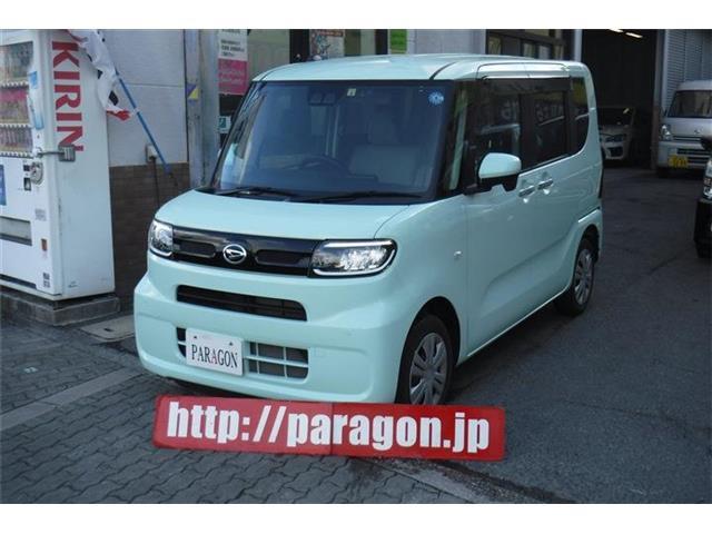 人気の軽自動車ダイハツタントX!左パワースライドドア、ナビTV、バックカメラ装備!右側側面修復...