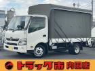 平成26年式日野デュトロ2tワイドセミロング全低床・カーテン式幌・5速MT・床鉄板張り・ETC...