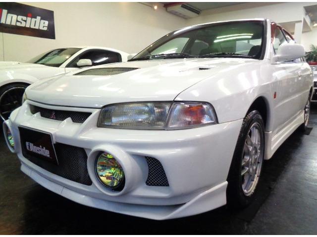 スコーティアホワイトカラーGSREVOフルエアロ4G63ターボエンジン5MT4WDアルミラジエ...