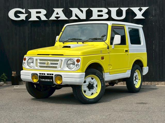 平成8年式 スズキ ジムニー ランドベンチャー入庫しました。全塗装 5速MT車両 背面タイヤ ...