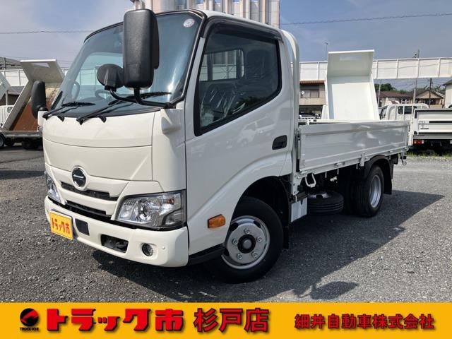 令和6年式デュトロ2t全低床6MT!業務未使用!衝突被害軽減ブレーキ!LEDヘッドライト&フォ...