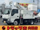平成27年式いすゞエルフ高所作業車10m4WD5MT・アイチ製・ナビTV・Bカメラ・坂道発進補...