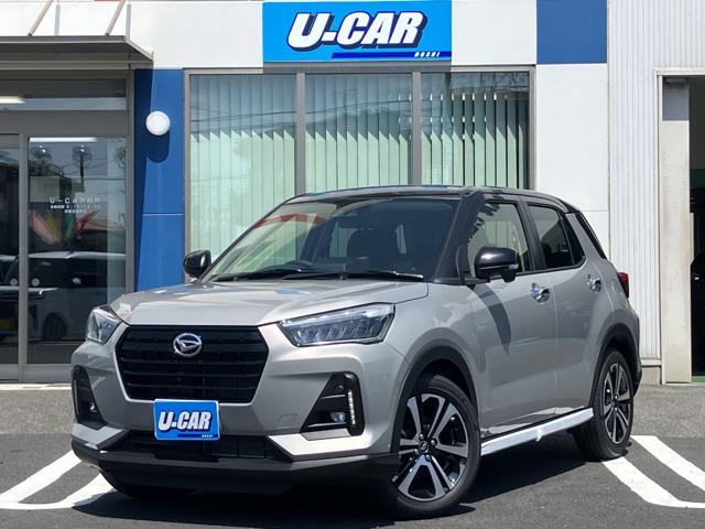 人気のロッキー!限定1台!登録済未使用車でナビ・パノラマモニター付の4WD車両です