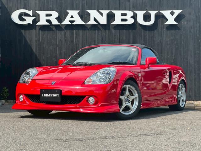 平成14年式 トヨタ MR-S Sエディション入庫しました。5速MT フルエアロ 純正アルミホ...