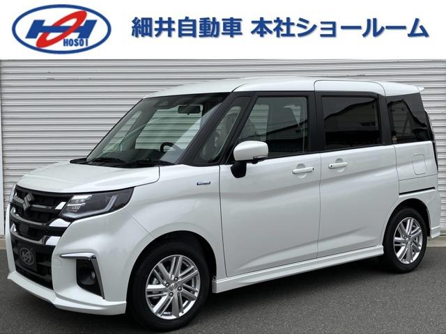 未登録新車の「スズキソリオ」HYBRIDMZの全方位ナビ付車が入庫しました。