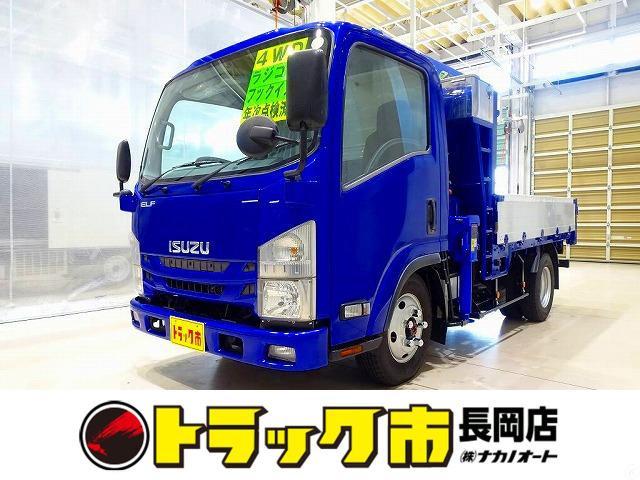 お問合せ管理No.E956 H28 エルフ 2t 4WD(切替式) 高床 標準セミロング アル...