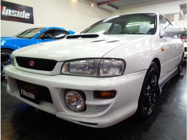 後期型ピュアホワイトカラーフルエアロEJ20BOXERターボエンジン280PS5MT4WDステ...