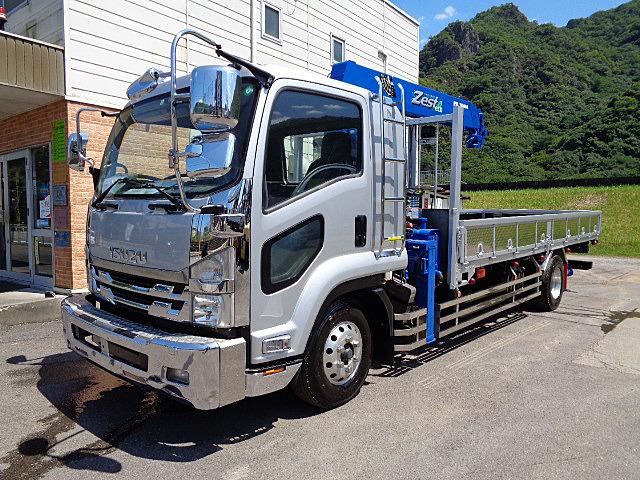 増トンユニック車 車両総重量11t 積載5t 5ダン ラジコン フックイン ワイドアウトリガー...