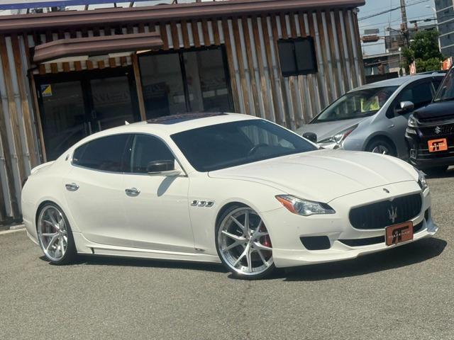 H26年式(2014年)マセラティ クワトロポルテGT S 入庫致しました!★B&Wプレミアム...