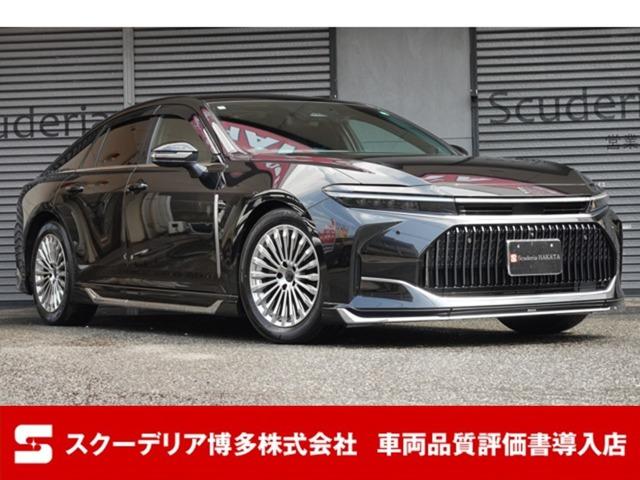 R6年・クラウン ハイブリッド Z プレシャスブラックパール・【オプション】モデリスタエアロ&...