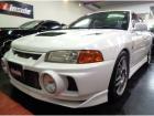 スコーティアホワイトカラーフルエアロ4G63ターボエンジン5MT4WDステンマフラーTEIN車...