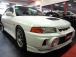 ランサーGSRエボリューションIVスコーティアホワイトカラーフルエアロ&4G63ターボエンジン...