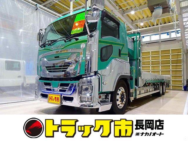 お問合せ管理No.E416 R1 ギガ 11.4t 3軸 2デフ アルミブロック タダノ4段ク...