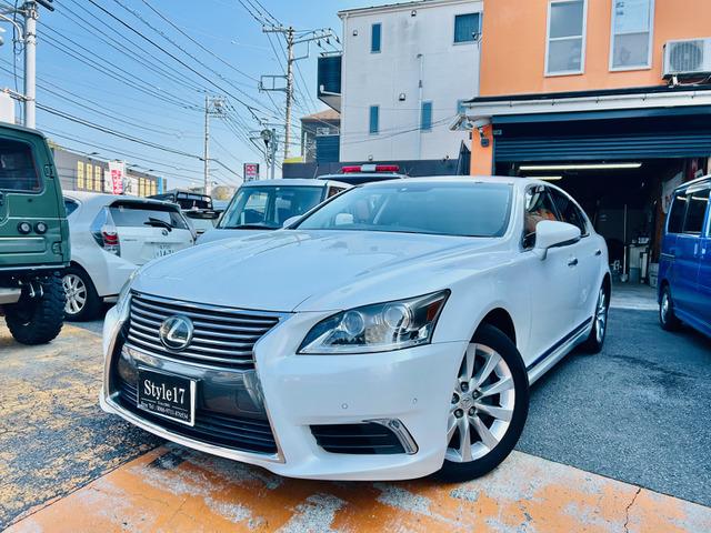 レクサスLS460CIパッケージが入庫しました♪走行52000K!黒革シート!外装内装と綺麗な...