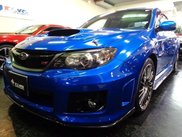 WRブルーカラーSTIフルエアロEJ20BOXERターボエンジン6MT4WDステンマフラー車高...