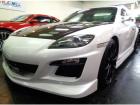 RX-8タイプS後期型AUTOEXEエアロRMAGICカーボンリアスポ&RENESISロータリ...