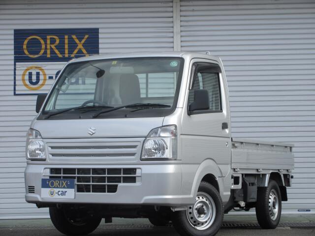 平成31年3月初年度登録の4WD・シルバーのキャリートラックが入庫致しました。お気軽にお問い合...