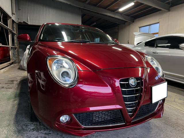 アルファロメオレンジの中で、最もコンパクトなモデルとなるアルファロメオ「MiTo(ミト)」が入...
