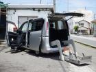 福祉車両チェアキャブリフター助手席スライドアップシート2列目オートステップと手すり3列目車いす...
