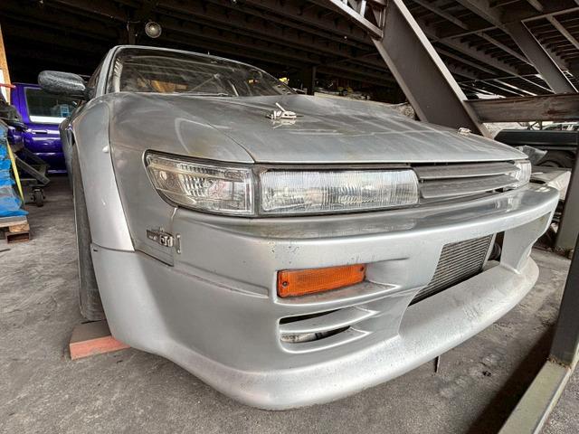 1991年式 S13シルビア レストアベース 部品取り SRエンジン