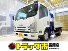 お問合せ管理No.E328 H27 エルフ 3.85t 高床 ワイドロング タダノ4段クレーン付