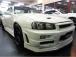 R34スカイライン25GTターボ2Dクーペ後期モデル&RB25DETターボNEO6エンジン純正...