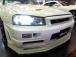 R34GTRVスペックNISMO仕様フロントマスクにHIDライトが光り輝きますメーター交換の記...