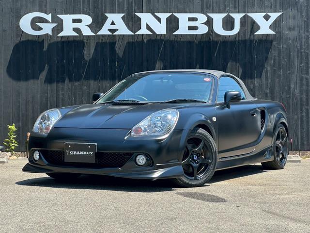 平成14年式 トヨタ MR-S Sエディション入庫しました。5速MT フルエアロ 純正アルミホ...