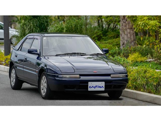懐かしいクルマを下取りしました! マツダファミリアアスティナです。 今や少なくなったリトラクタ...